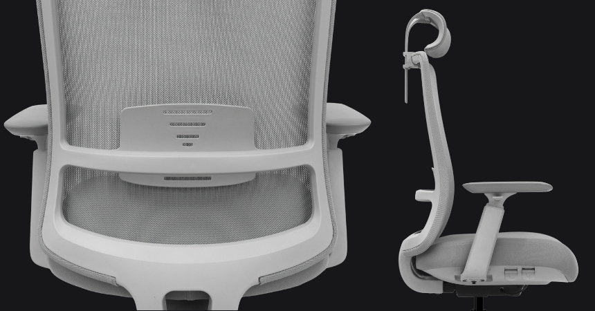 Wsparcie lędźwiowe fotel biurowy